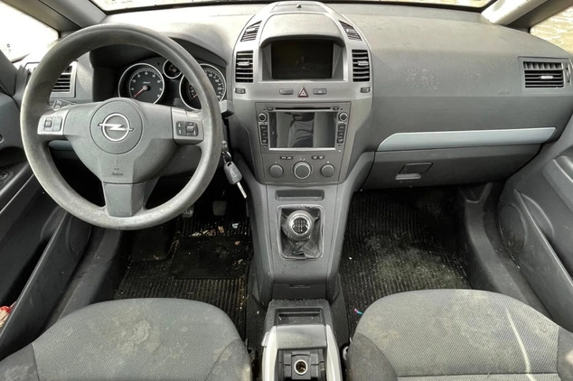 Opel Zafira cena 5500 przebieg: 165000, rok produkcji 2005 z Zgierz małe 137